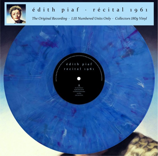 Edith Paif - recital 1961 1.111 Stück nummeriert (1LP)